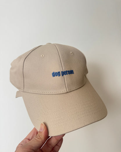 Dog person cap